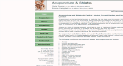 Desktop Screenshot of acupuncture-works.co.uk