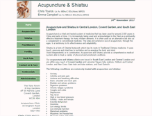 Tablet Screenshot of acupuncture-works.co.uk